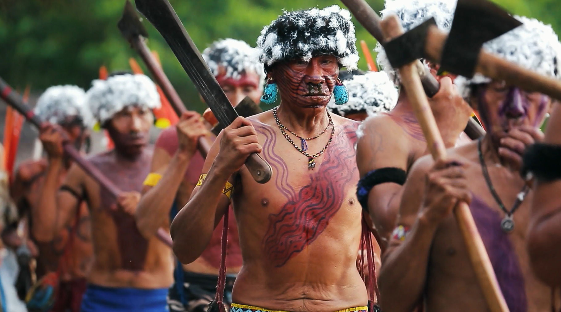 Дикие племена в бразилии