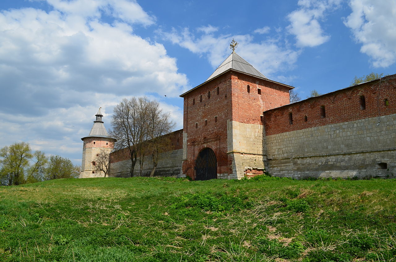 Зарайский кремль карта