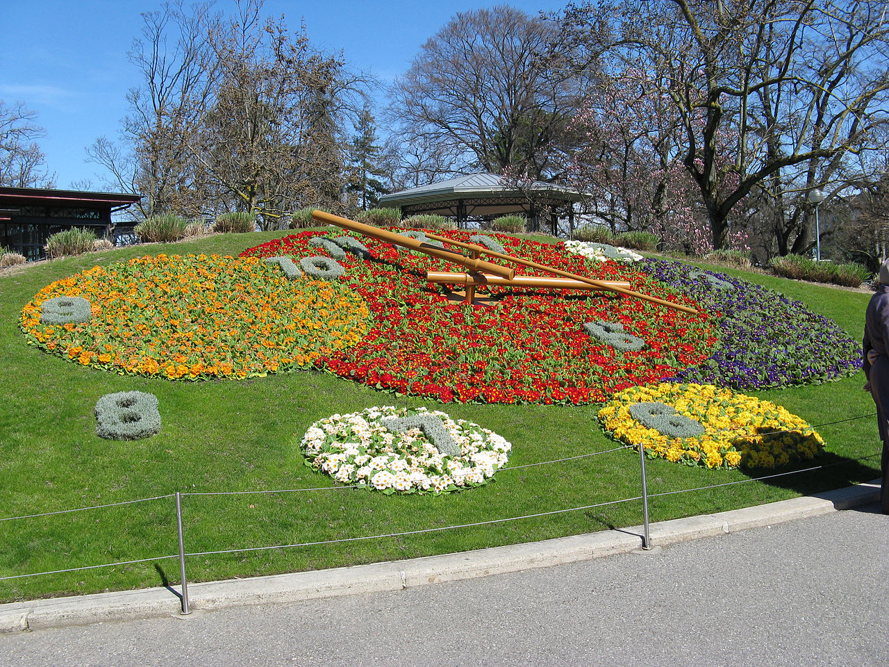 Цветочные часы в Женеве: описание, история, экскурсии, точный адрес