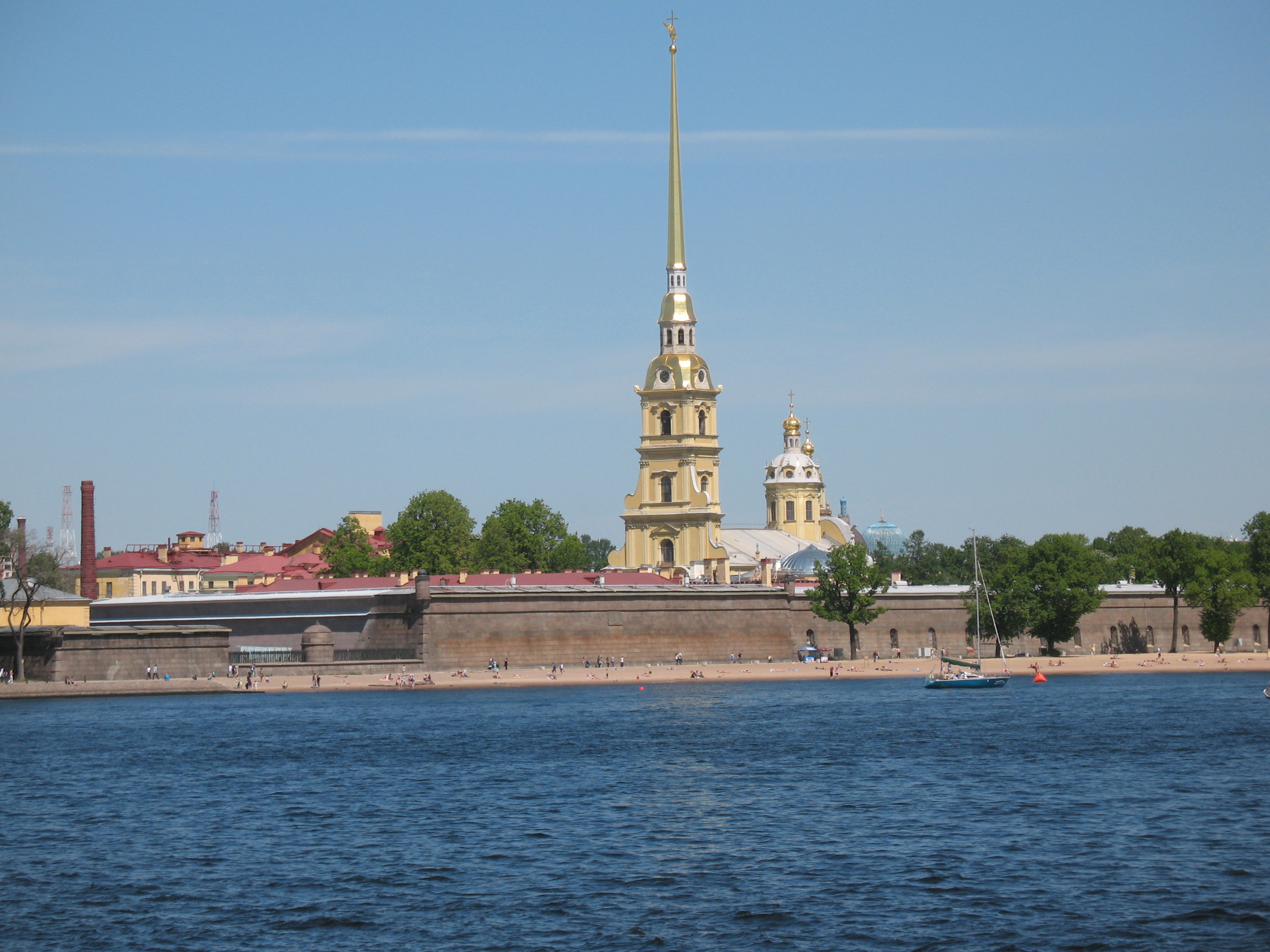 Закрытие пляжа Петропавловской крепости в Санкт-Петербурге в даты, причины, когда откроют