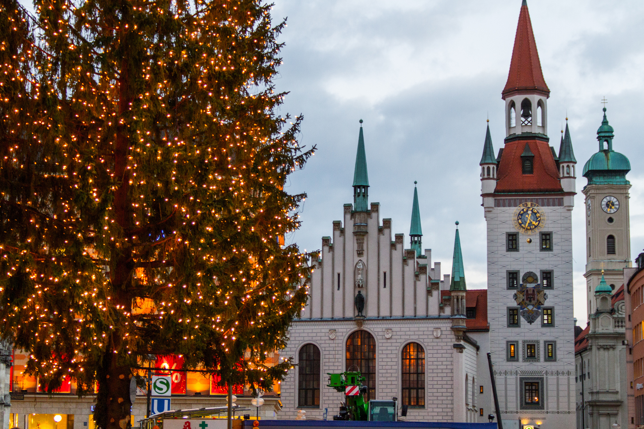 Рождественская ярмарка в Мюнхене