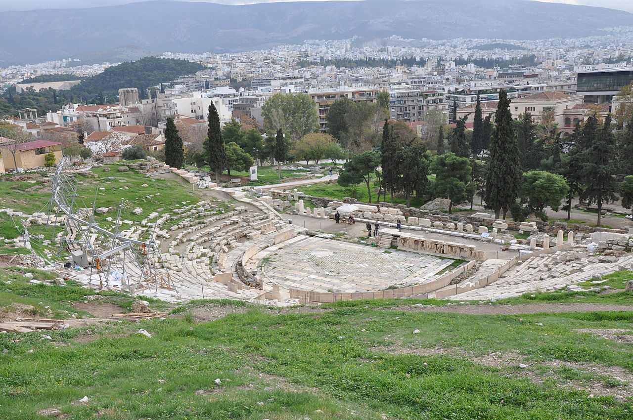 Акрополь и театр диониса