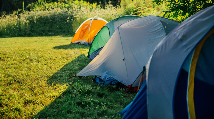 Кровать для похода в палатку