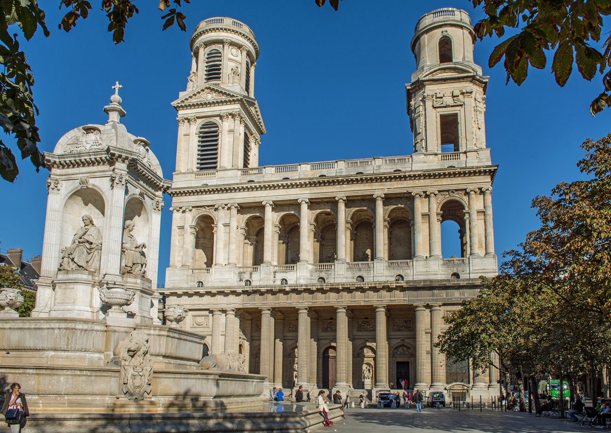 церковь сен сюльпис в париже