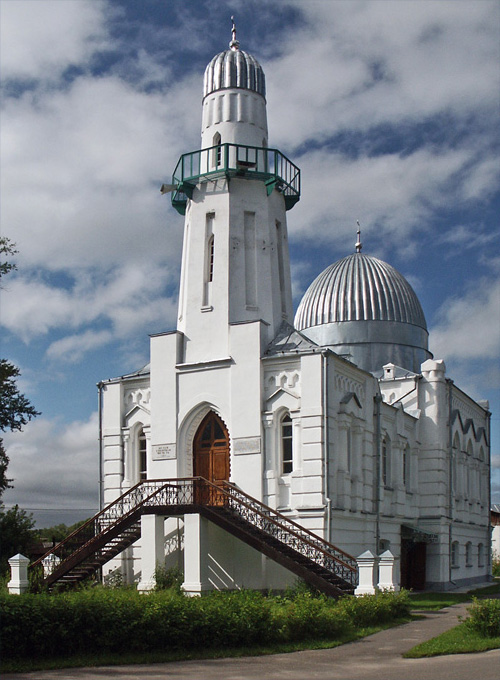 Белая мечеть томск фото