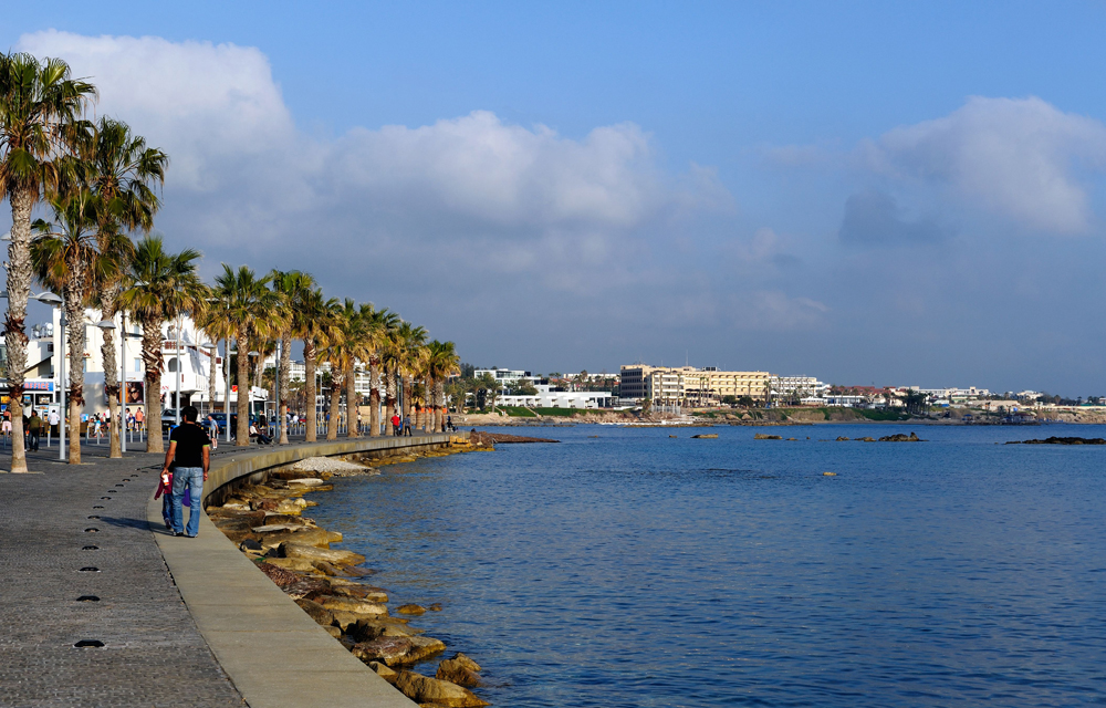 фотография изображение картинка с курорта города Пафос, Кипр