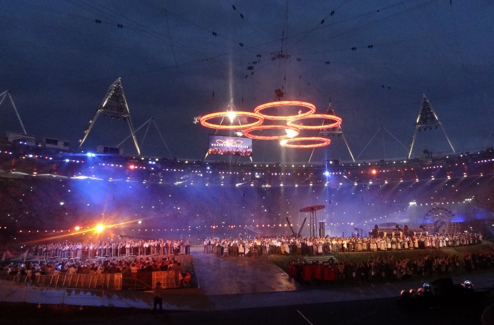 Олимпийские игры в Великобритании. Открытие Олимпийских игр в Лондоне 2012.