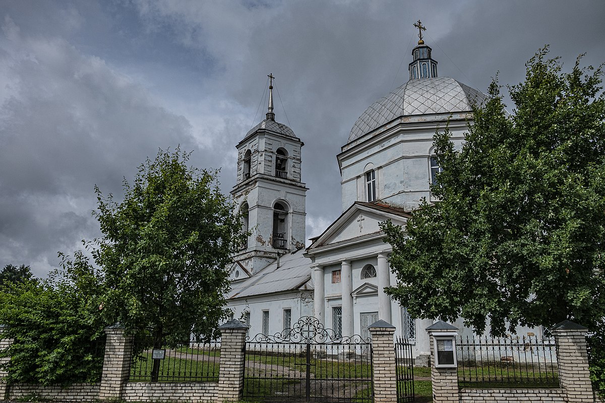 Храм Знамение Тихвин