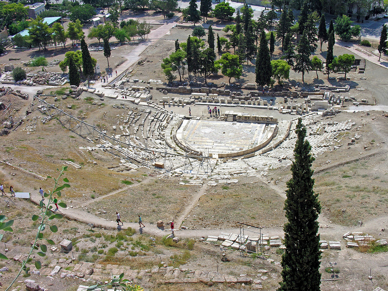 Театр диониса в афинах