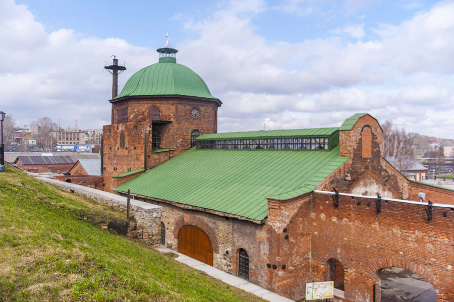 Северская домна рисунок