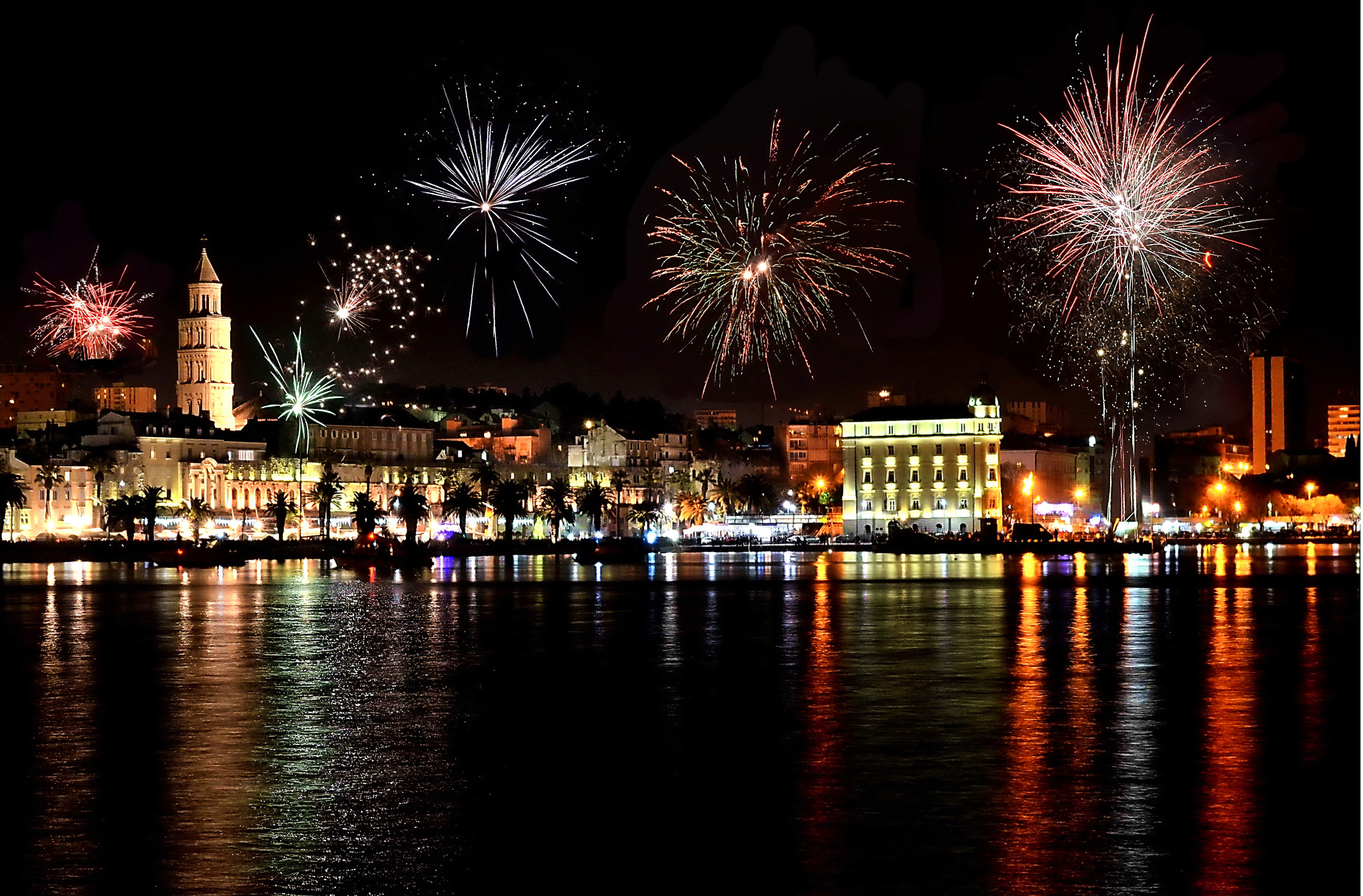 Новый год в Хорватии в городе Загреб