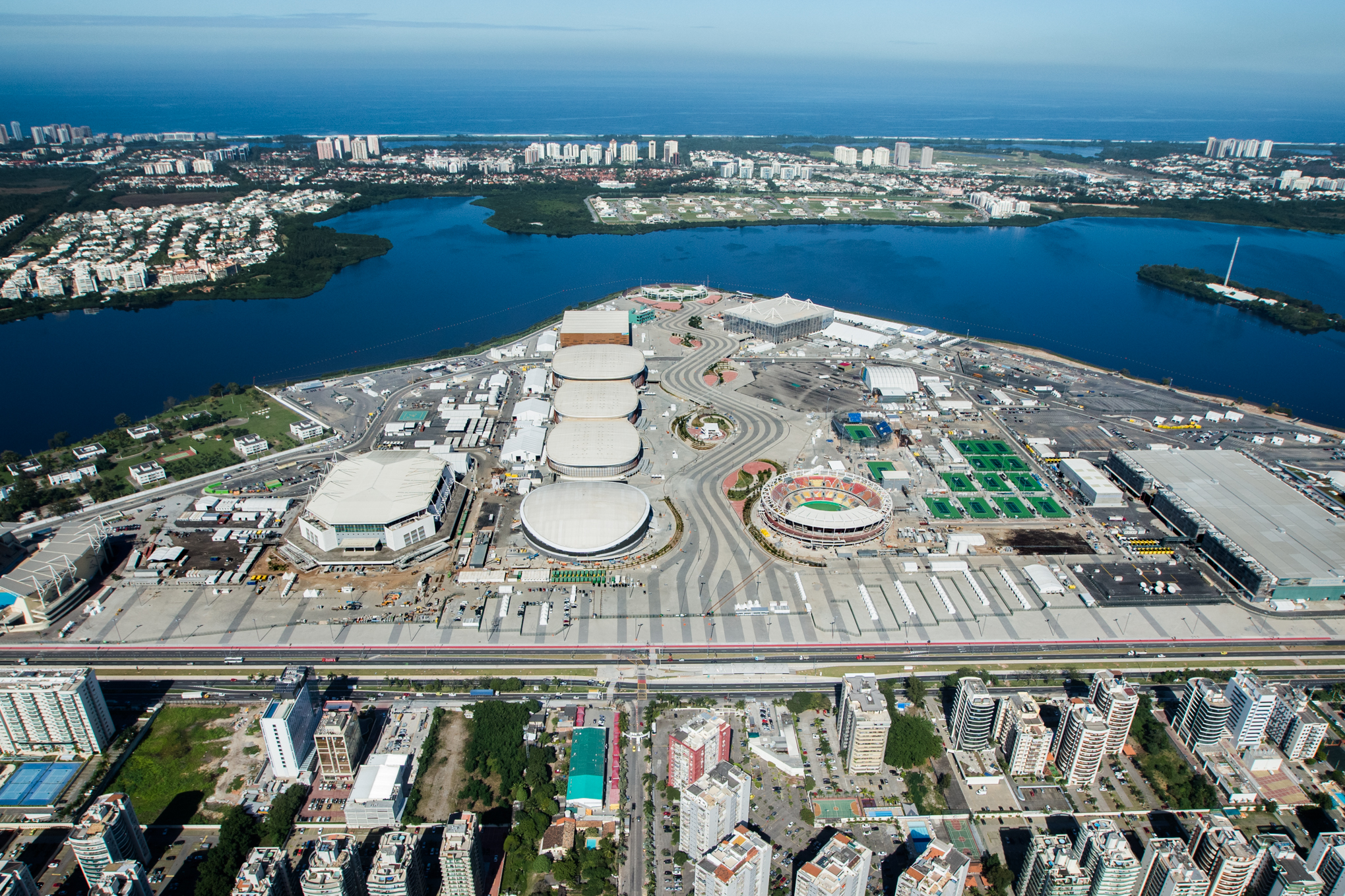 Олимпийский парк Барра Рио де Жанейро 2016