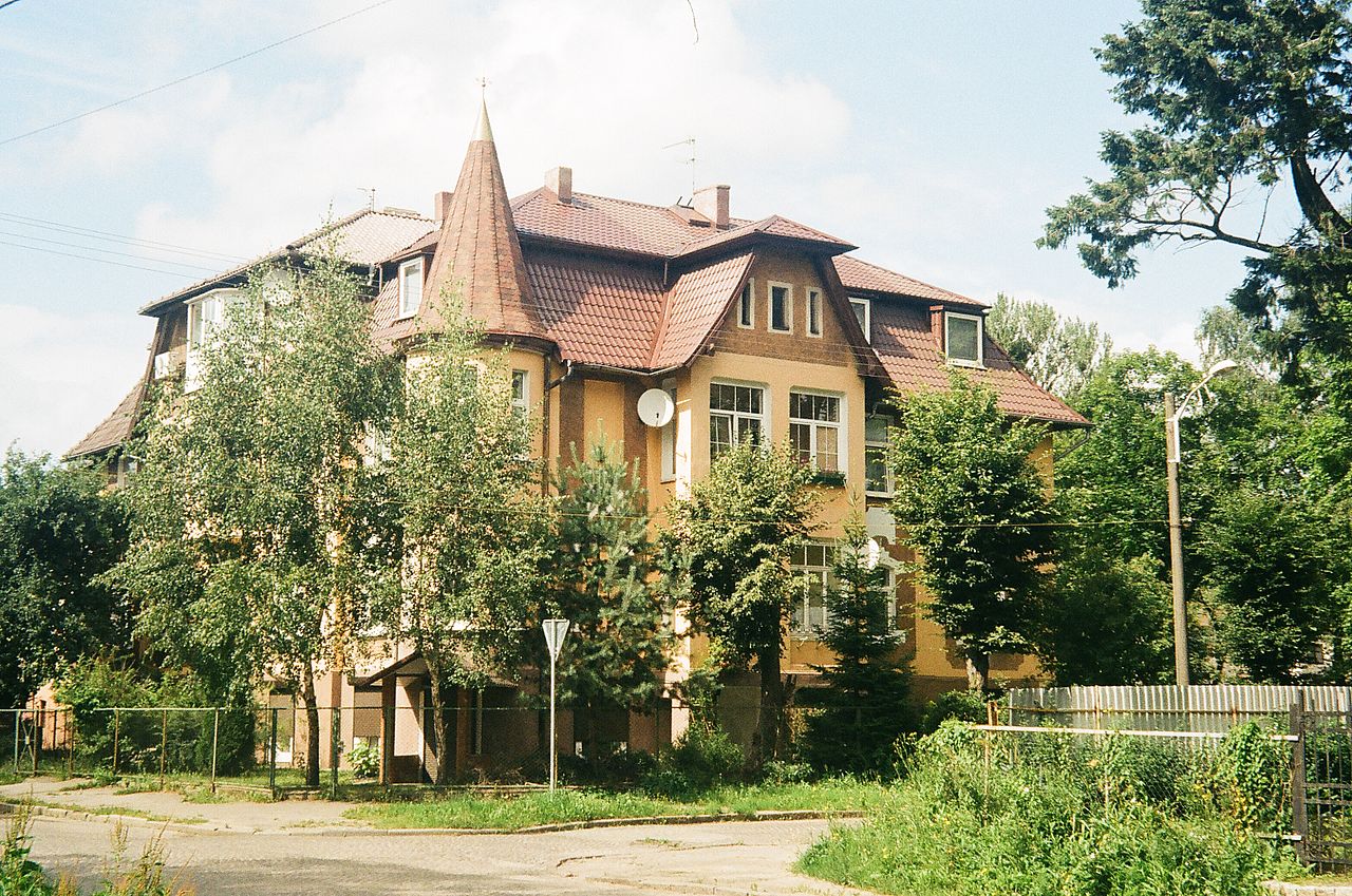 Район сад Марауненхоф в Калининграде