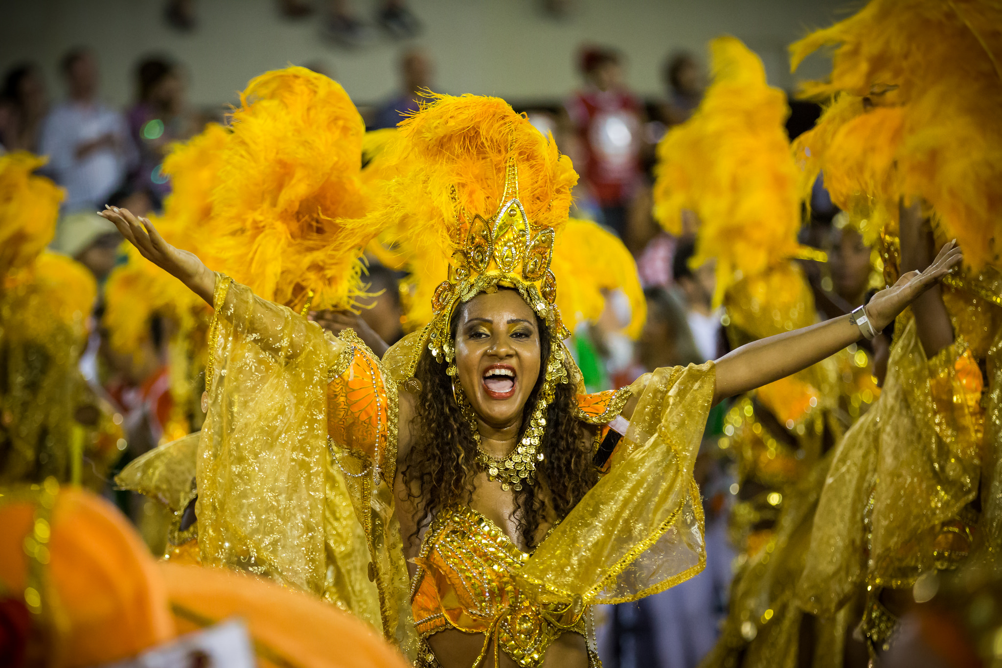 Самые горячие девушки бразильского карнавала