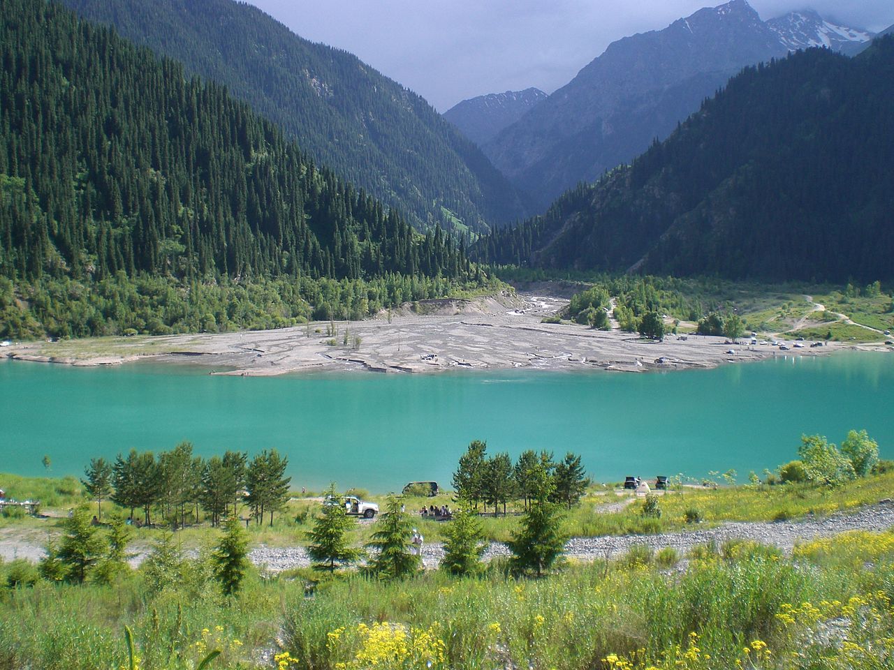 Озеро Есик Казахстан