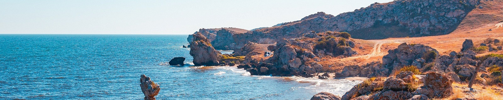 Побережье Азовского моря, пляж