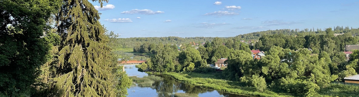 Река Руза, город Руза, Россия