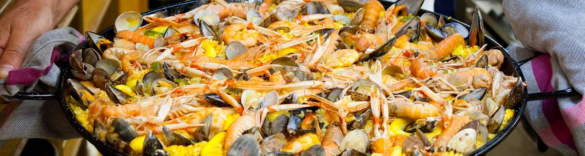 Аппетитная паэлья из морепродуктов, Сан-Себастьян