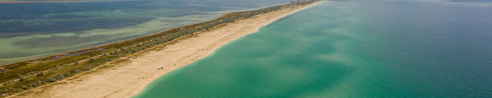 Коса Беляус, Черное море, Крымская коса