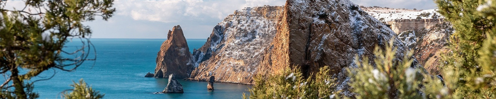 Крым, зима