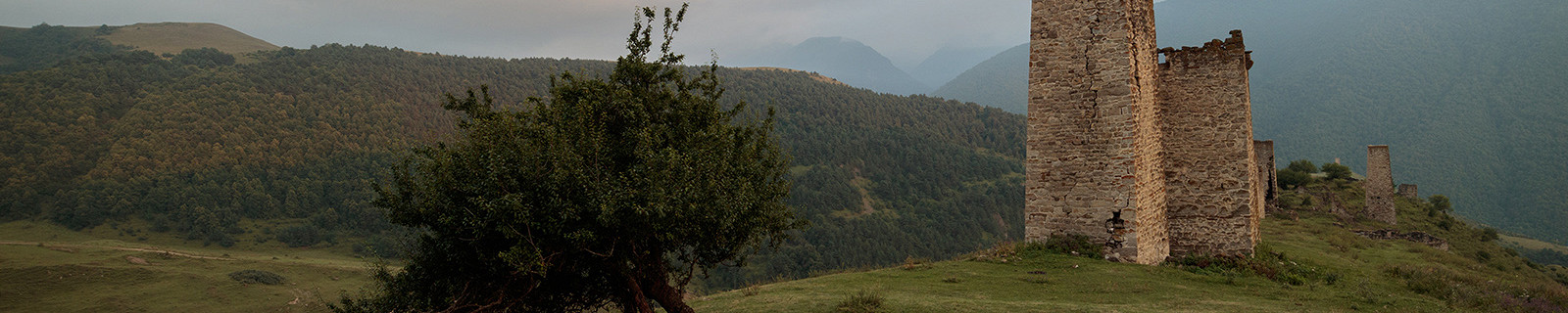 Республика Ингушетия - A-night-in-Caucasian-mountains-of-Ingushetia, Вечер-в-горах-Ингушетии