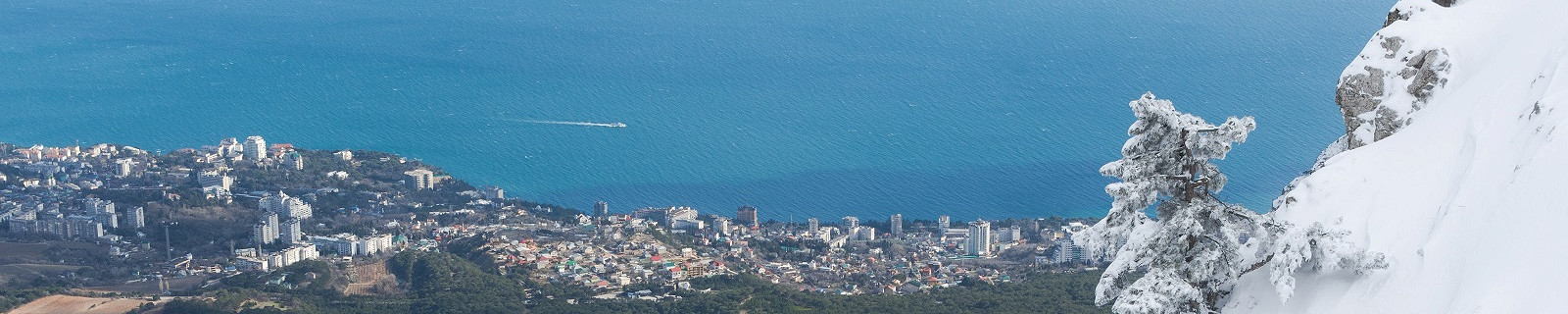 Алупка, зима