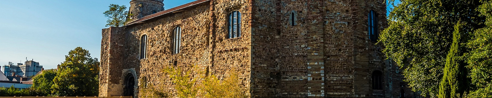 Нормандский замка в Колчестере, Великобритания