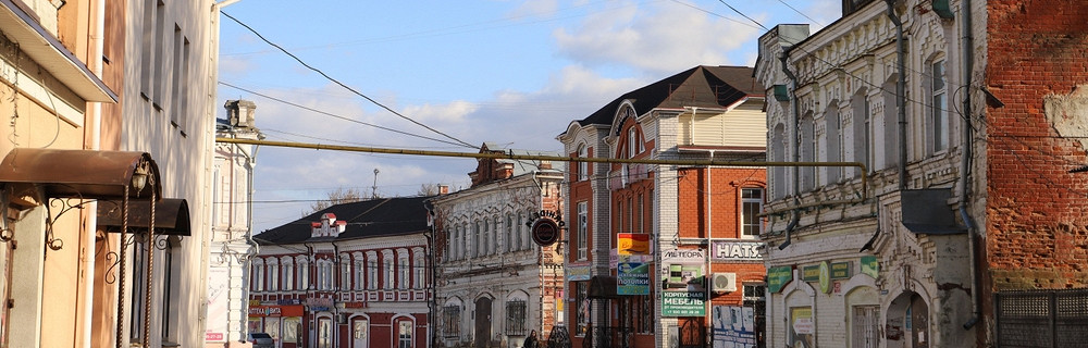 Павлово, вид улиц
