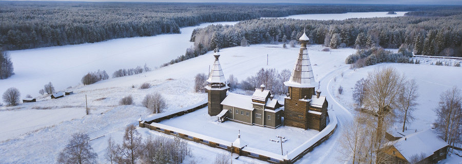 Арханегльская область, зима