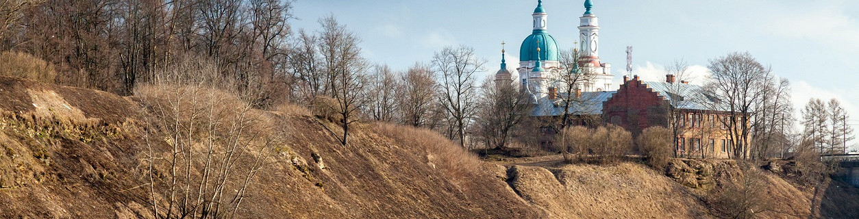 Православная церковь на берегу реки, Кингисепп