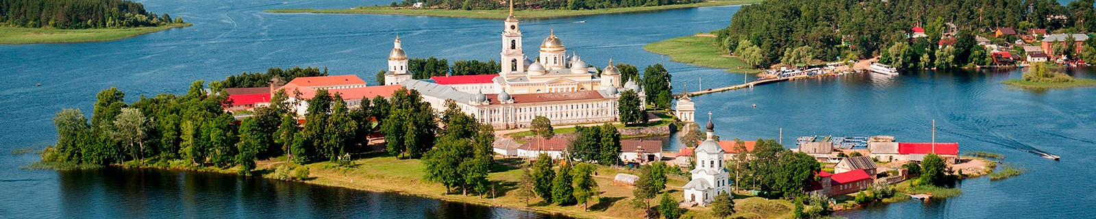Нило-Столобенская пустынь на озере Селигер