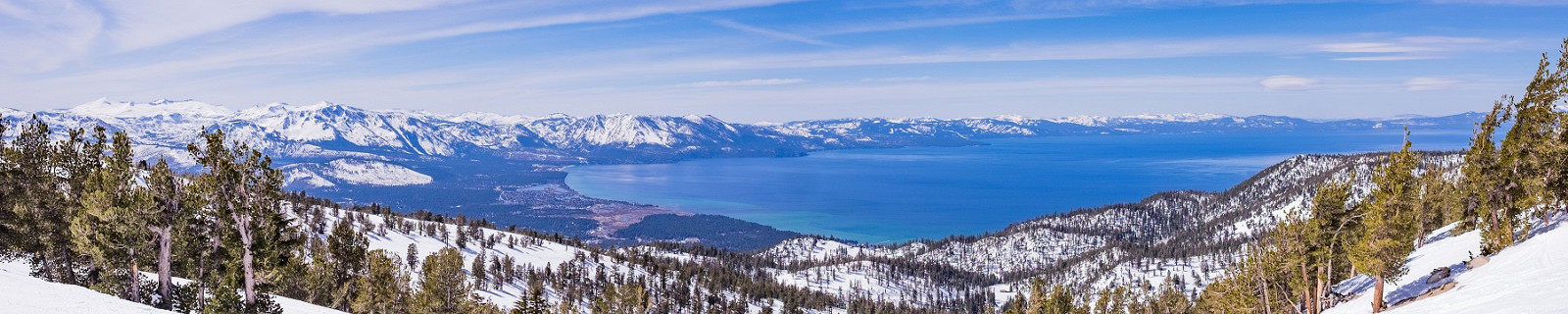 Озеро Тахо от Heavenly Resort, США