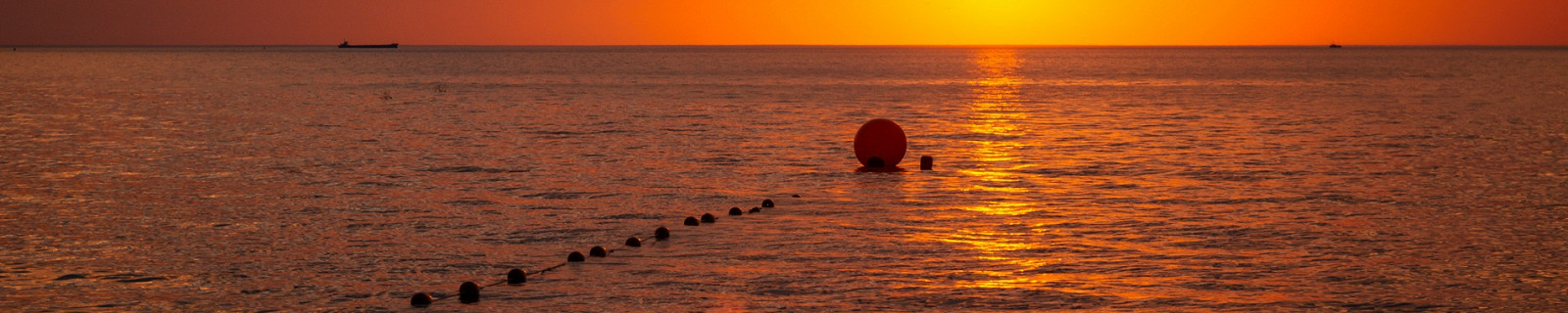 Закат на Азовском море