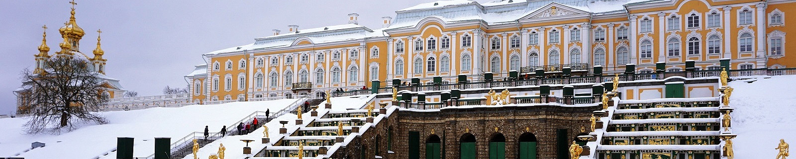 Петергоф зимой