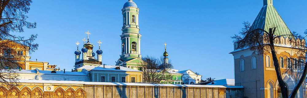 Козельск, Россия, знаменитый старинный монастырь «Оптина»