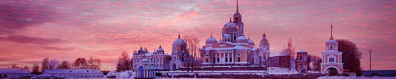 Нилова пустынь, зима