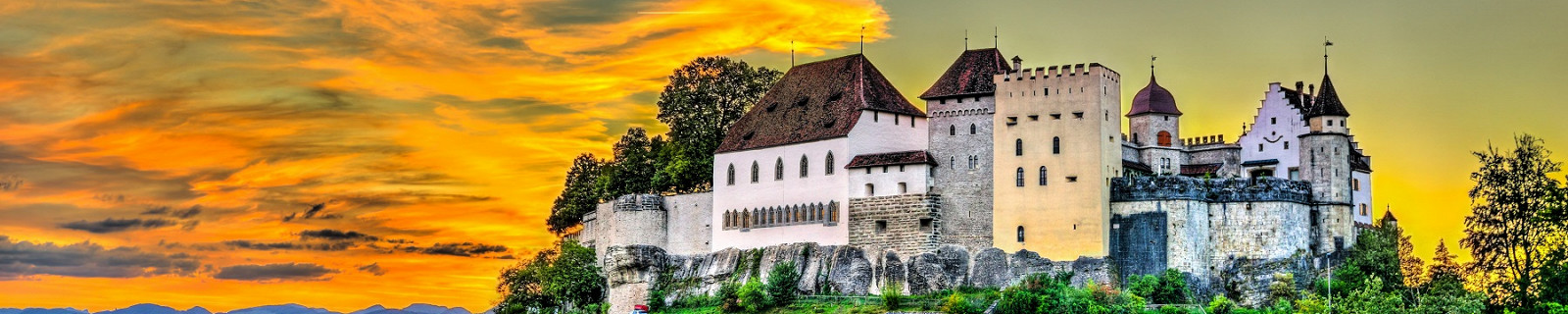Замок Ленцбург в Аргау, Швейцария