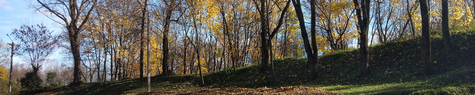 Город Рославль, парк Бурцева Гора