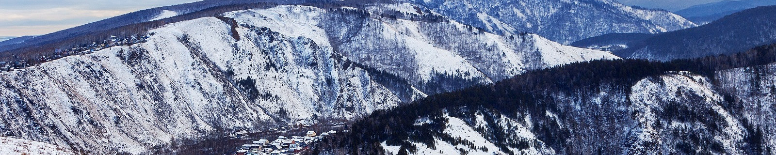 Красноярский край, зима