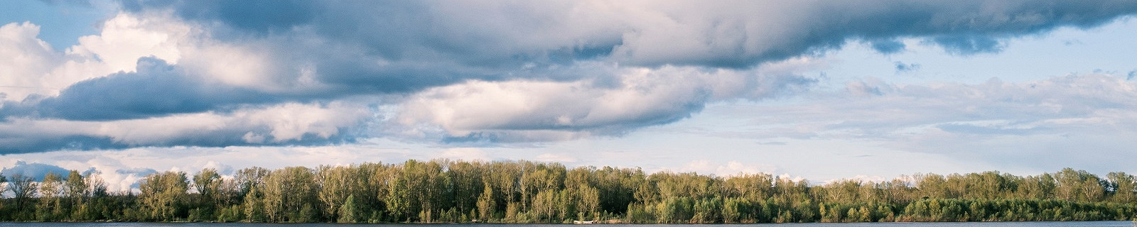Пейзаж реки Вятки, Вятские Поляны, Кировская область, Россия