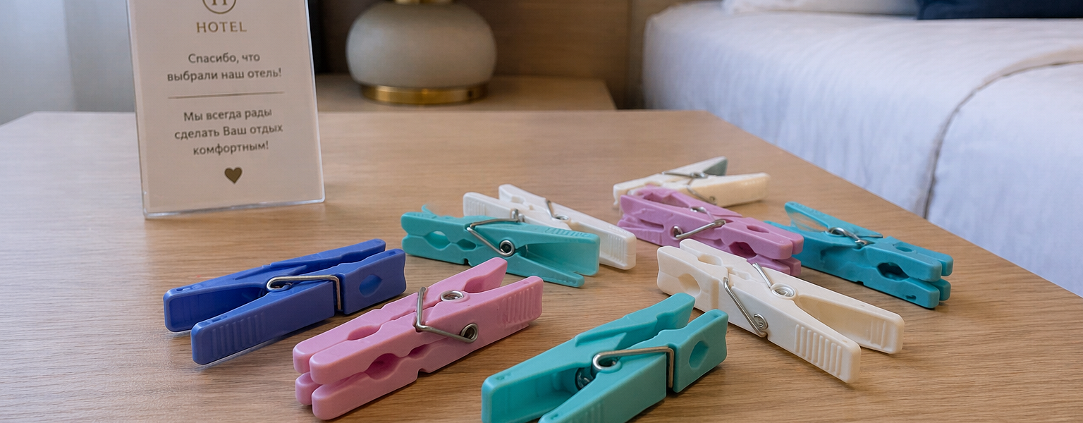 Журнал/Почему нужно брать прищепки в поездку