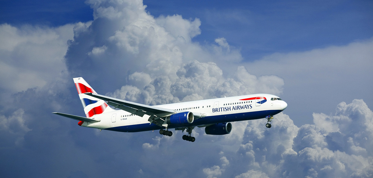Журнал/Самолет British Airways поставил рекорд благодаря урагану