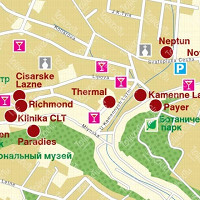 Карта Теплице карта