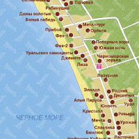 Джемете карта