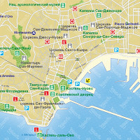 Центр Неаполя карта