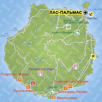 о. Гран-Канария карта