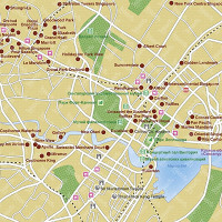 Город Сингапур карта