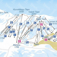 Карта Улудага карта