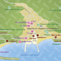 Амальфи карта