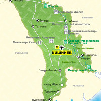 Карта Молдовы карта